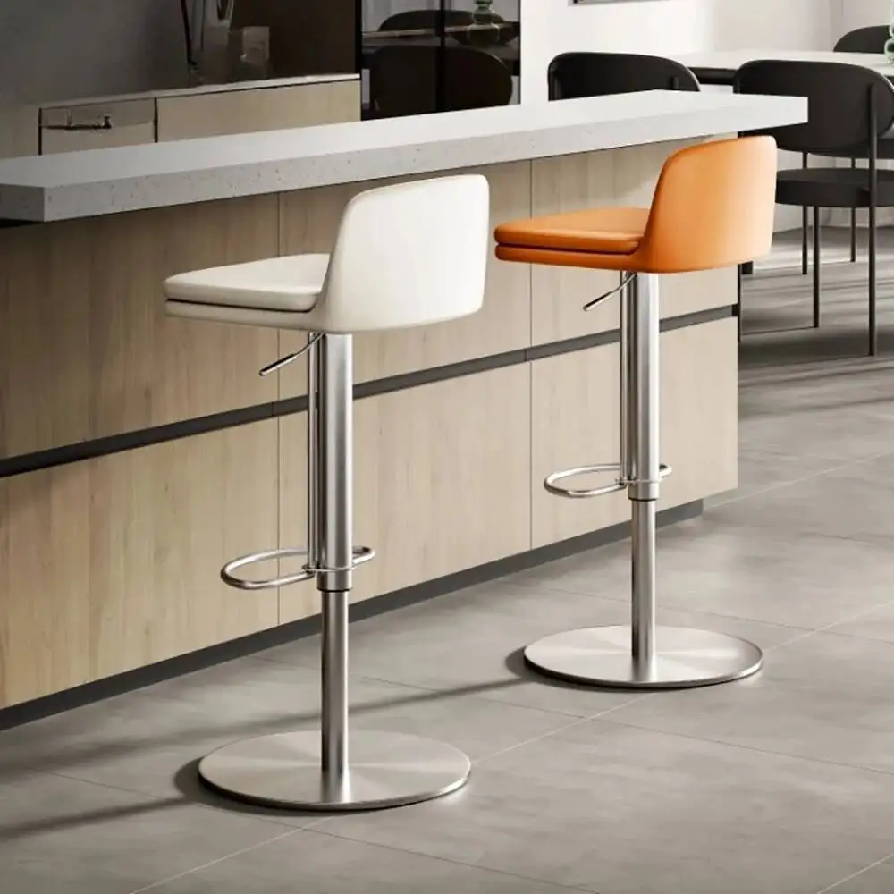 

Adjustable Height Modern Bar Chair Nordic Luxury Comfortable Living Room Bar Chair Premium Trendy Tabourets De Bar Furniture
