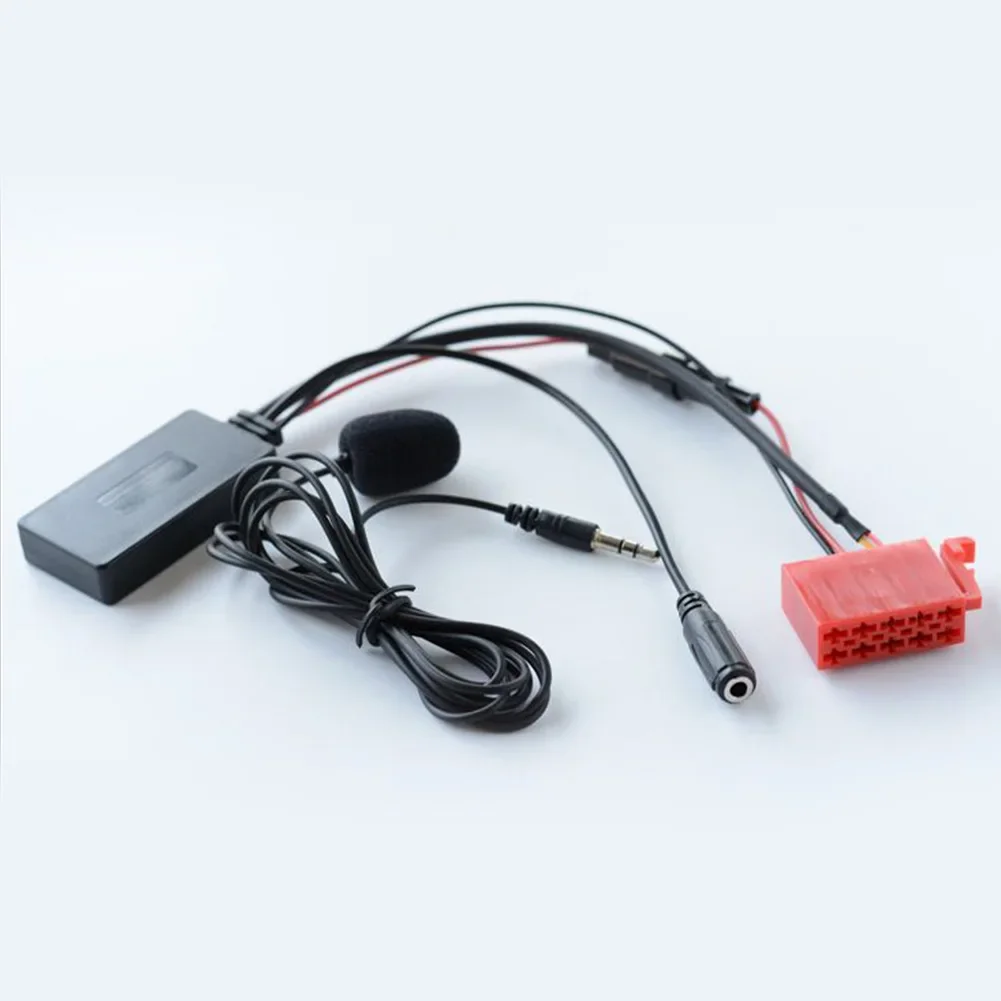 

Cable Audio Adapter Car Electronics Accessories 27CM Length Cable 5-12V Red & Black For Mercedes-Benz W124 W140