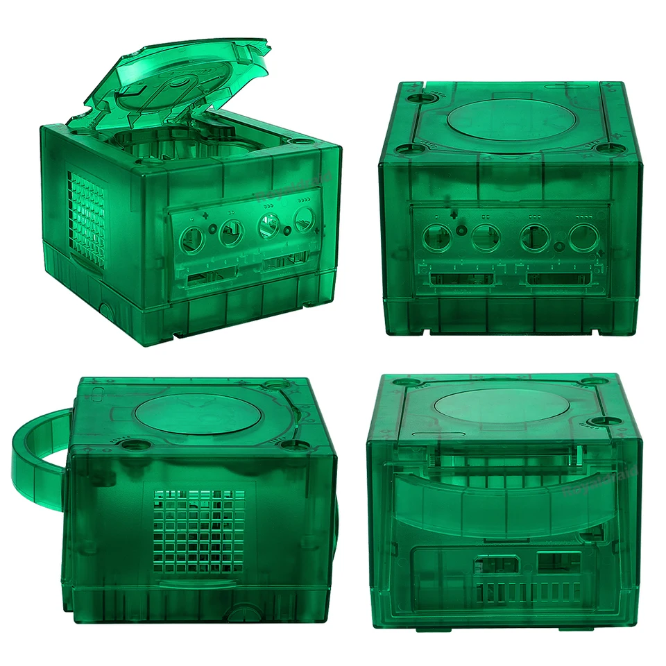 Transparent Replacement Shell Case for Nintendo GameCube