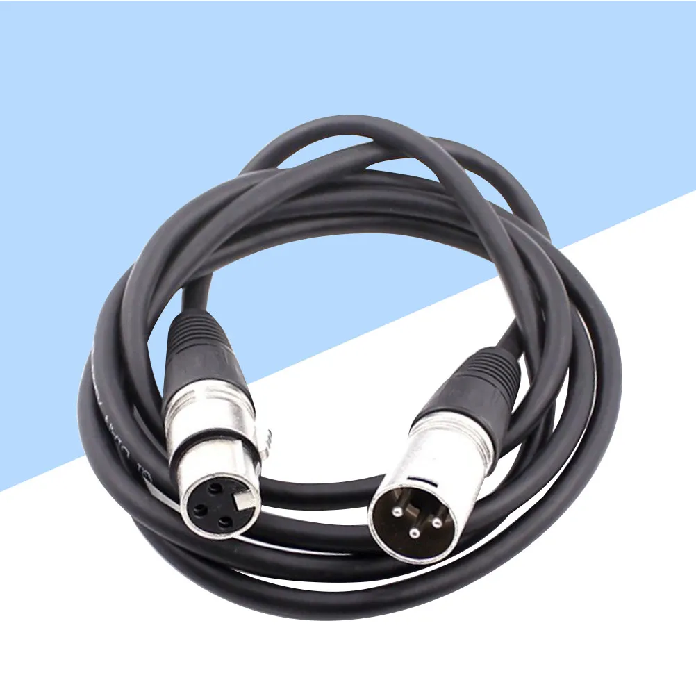 

2Pcs Microphone Audio Cables 10M Xlr Male to Female Straight Plugs Premium Copper Conductor Cable for Mixer Speakers