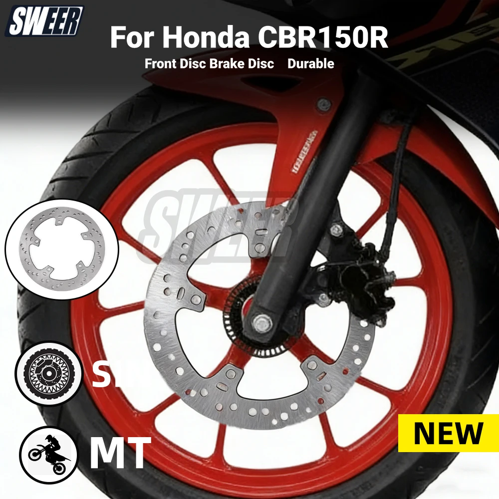 Motorrad Vorne Disc Bremsscheibe Bremssattel Bremsscheibe Original Ersatz Bremse Für Honda CBR150R CBR150R
