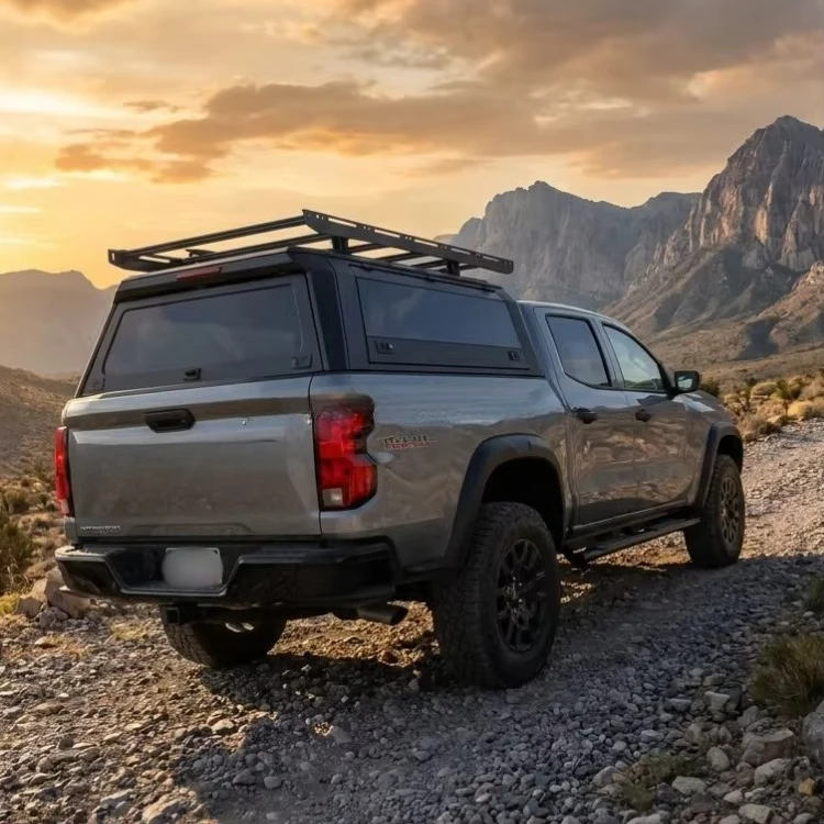 

Weatherproof Cargo Protection Locking Sliding Window Aluminum Truck Canopy for Ranger F150 Tacoma Hilux Ram 1500