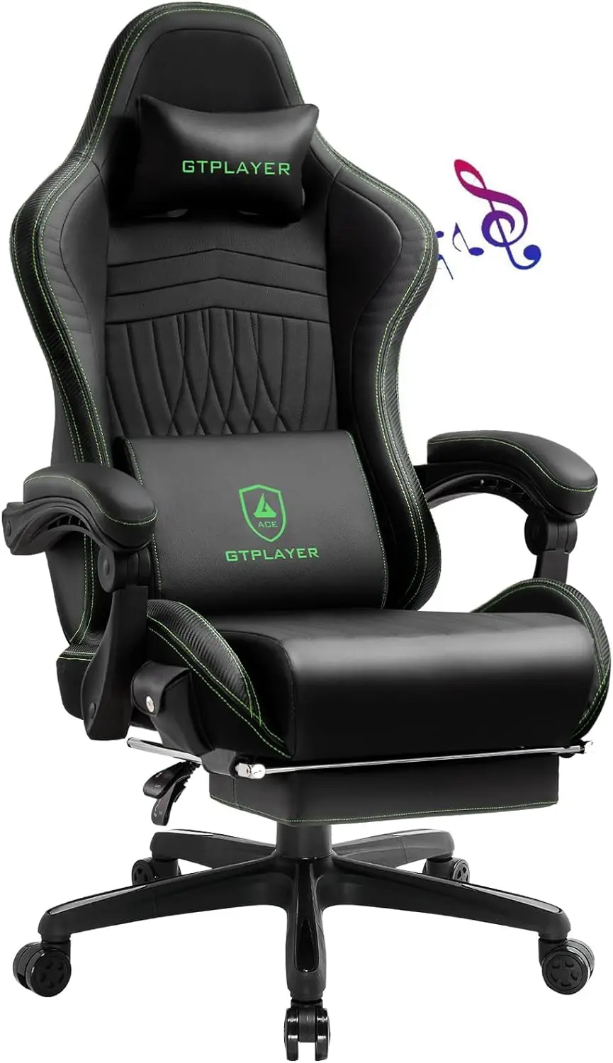 ACE-PRO-GR Gaming Chair, Green