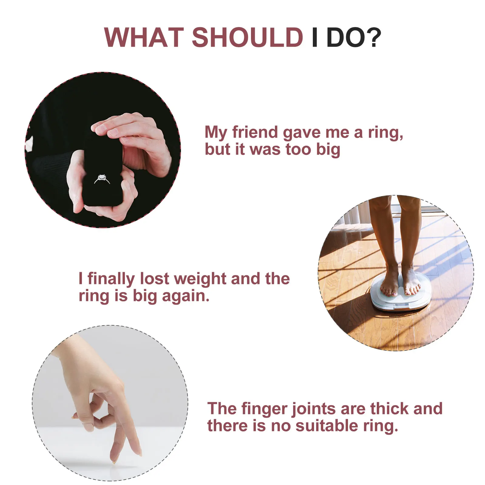 

2pcs 2 Sheets Size Loose Ring Tightener Adjuster Silver Eva for Loose Rings Jewelry Supplies Tightener Guard Components