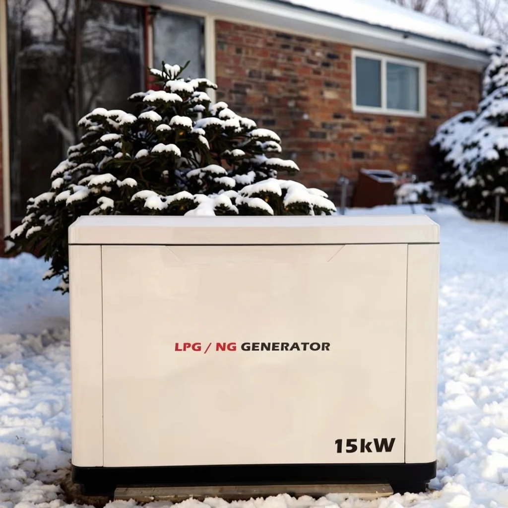 12kw 15kw 18kw 20kw dual fuel portable gas generator 380 volts rated voltage 4 stroke engine remote start