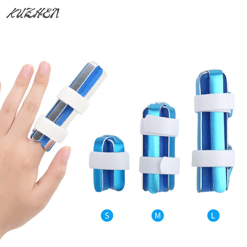 

Pain Relief Trigger Finger Fixing Splint Straighten Brace Adjustable Sprain Dislocation Fracture Finger Splint Corrector Support