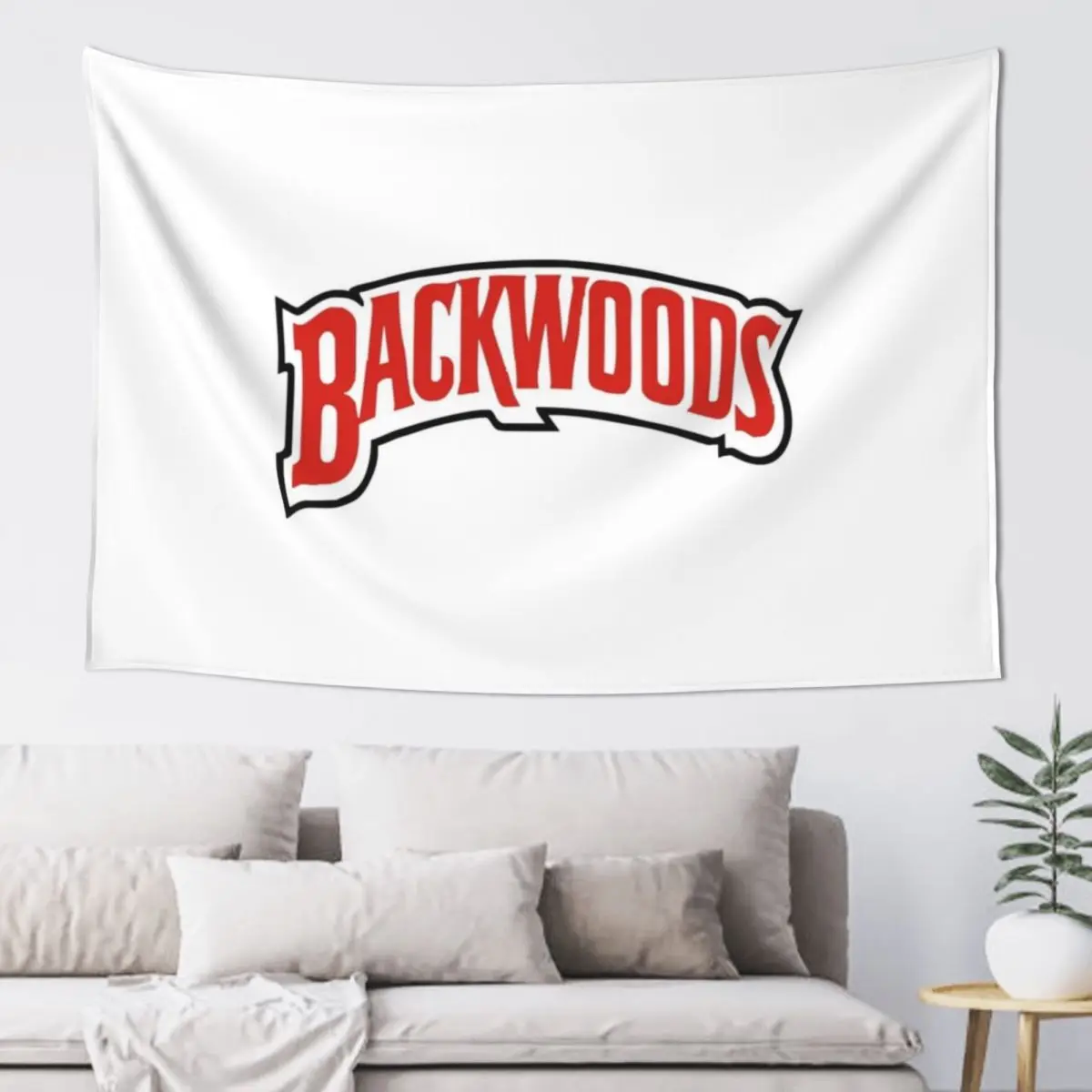 

Backwoods - Logo Tapestry Wall Hanging Korean Room Decor Decorations For Your Bedroom Custom Tapestry