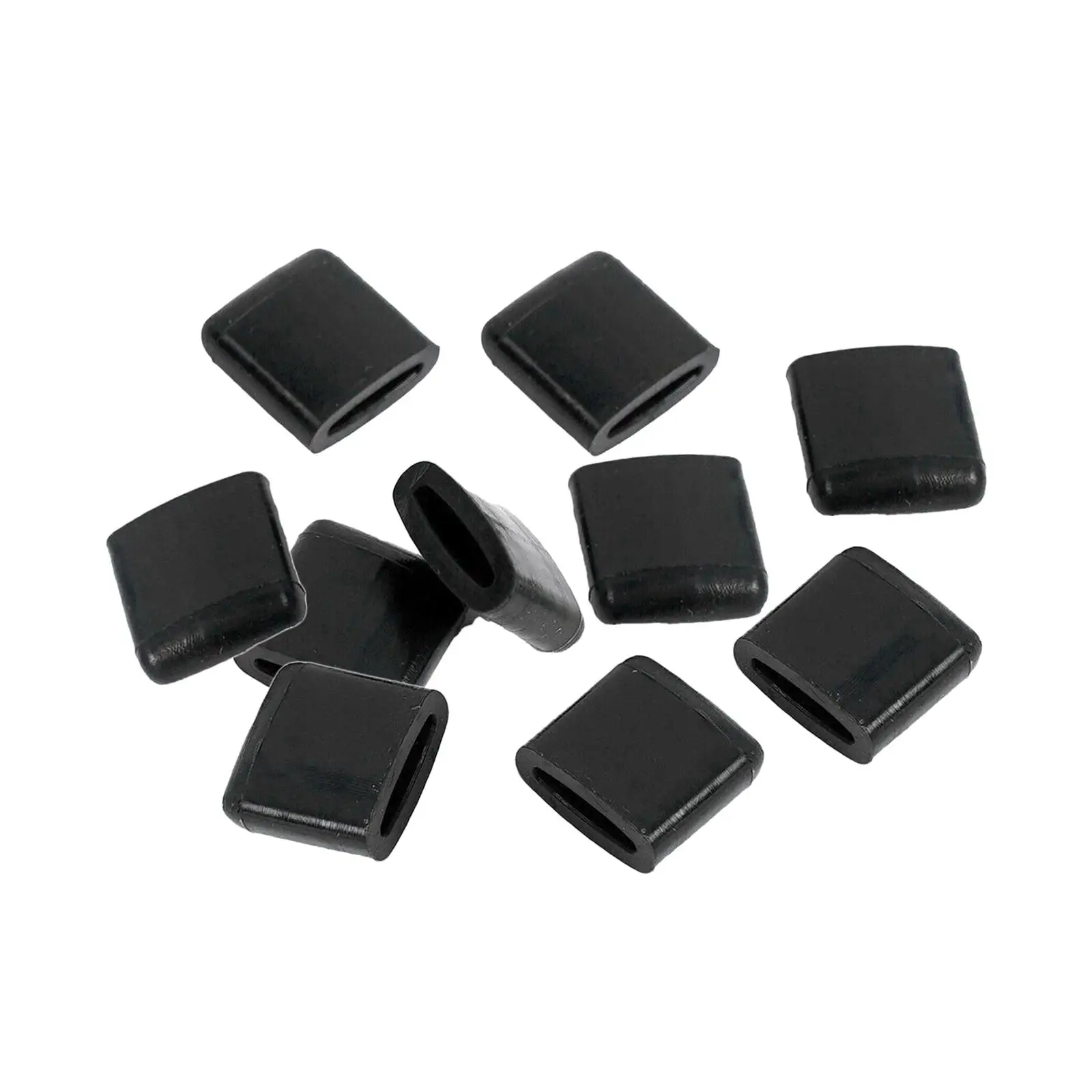 Silicone Air Fryer Rubber Bumpers Heat Resistant Protective Tips Universal Kitchen Accessory for Grill Pan