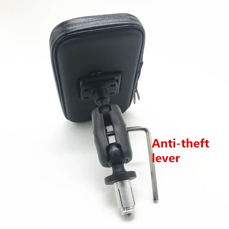 Suporte de telefone em garfo para motocicleta, suporte de montagem de haste de moto para yamaha yzf r1 2010-2019 r6 2002-2017 r1m 2007 2008