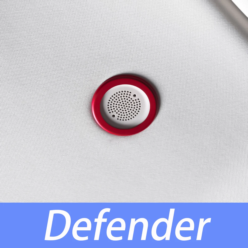 

Defender roof audio decorative ring with horn ring aluminum alloy tweeter 2020-2024 Defender interior modifications