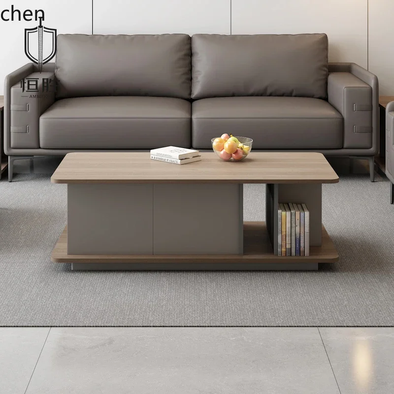 DSAOffice Simple Modern Fashion Sofa Reception Meeting Business Small Apartment Tea Table Creative Square Table