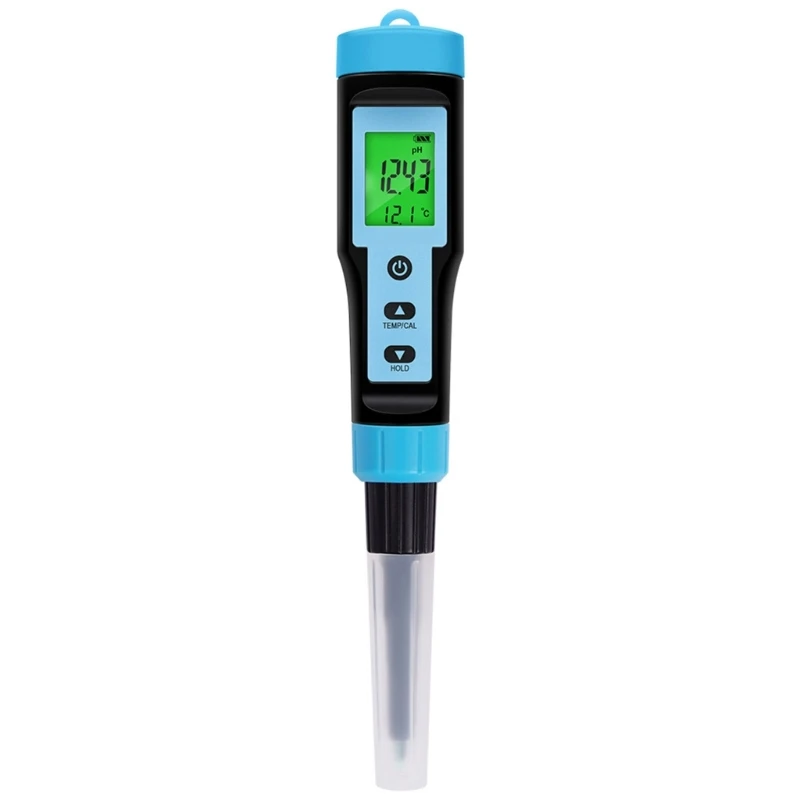 

Food Acidity Pocket Tester Highs Accuracy Sensor 0.01 Accuracy,0.00~14 Ranging for Soil Cosmetic Food Cheese