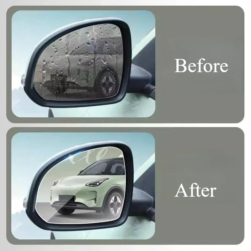 For 2026 Geely EX2/Xingyuan Car Rearview Mirror Rainproof Film Anti-fog Protective Sticker Window Glass Exterior Mod Accessories
