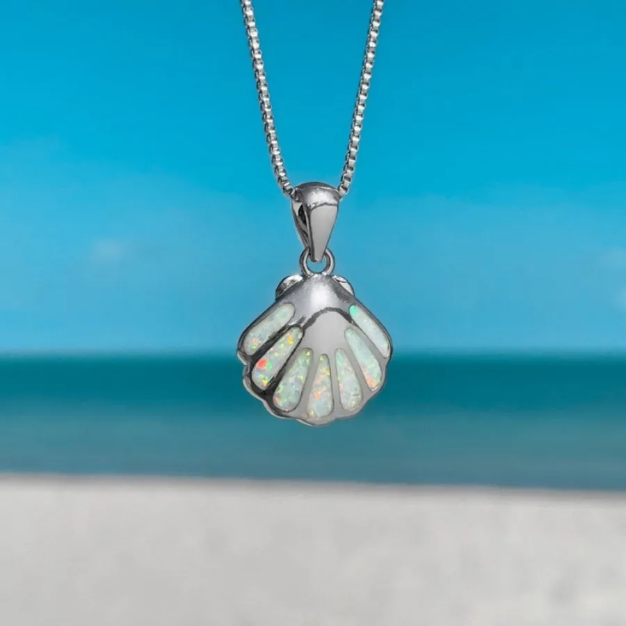 1PC Fashion Creative Shell Necklace Ocean Style Shell Pendant Women\'s Jewelry Perfect Gift for Lovers Mothers and Friends