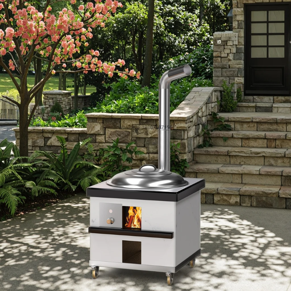 JT001 China Manufacture Ceramic Multi-function Movable Easy Clean Waterproof Outdoor Camping Wood Stove for Cooking
