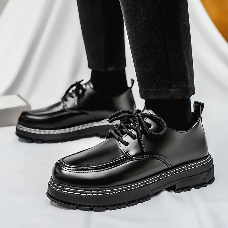 

Men's Leather Shoes Casual Sports Shoes Comfortable and Versatile Business leather shoes, formal work shoes