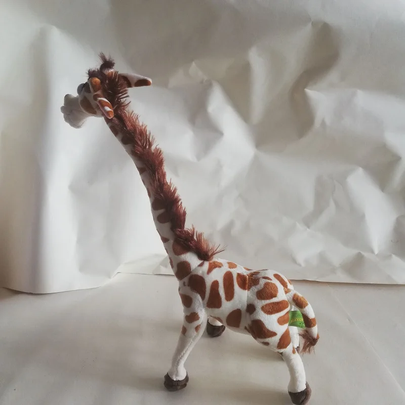 About 35cm Giraffe Plush Toy Lovely Cartoon Giraffe Soft Doll Boys And Girls Toys Birthday Xmas Gift s0575