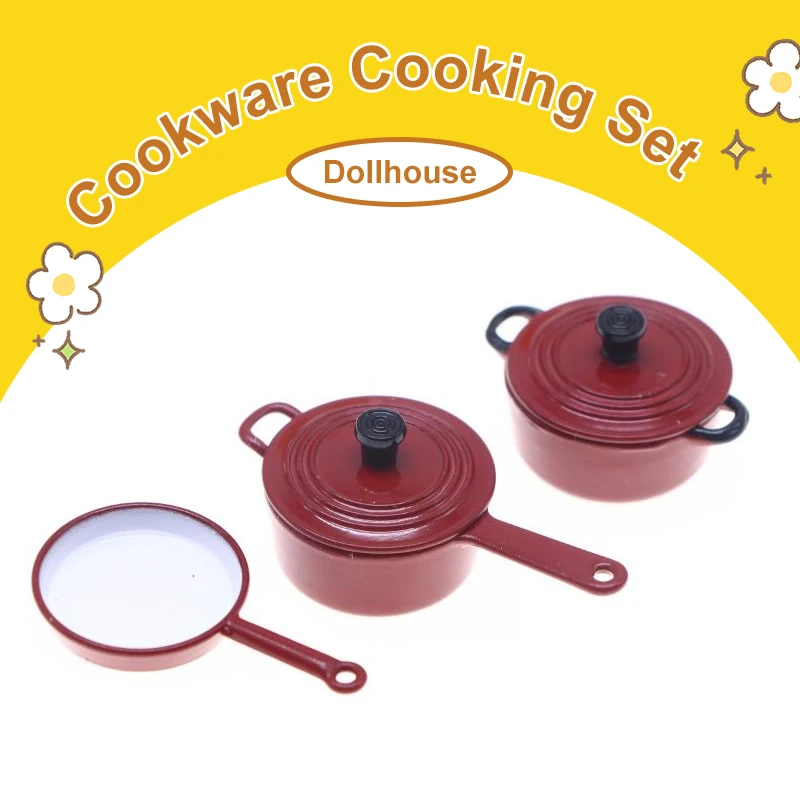 

3 Pcs Dollhouse Miniature Accessories Mini Ideal For Decoration & Play High Quality Realistic Detail