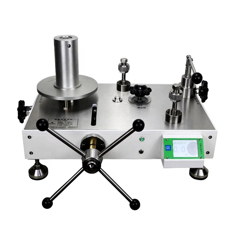 Ultra High Pressure 60Mpa Piston Dead Weight Tester Deadweight Tester for Pressure Gauge Calibration