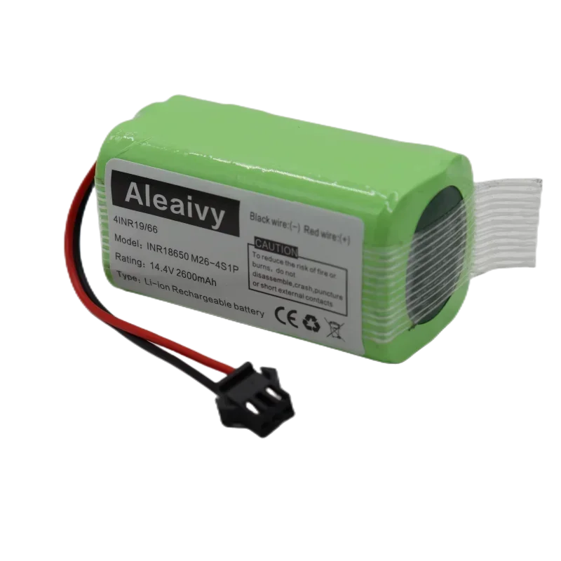 แบตเตอรี่ลิเธียมไอออน18650 14.4V 2600mAh สำหรับความเป็นเลิศของ Conga 990 Ecovacs deebot N79 N79S eufy robovac 11S robovac 30เป็นต้น