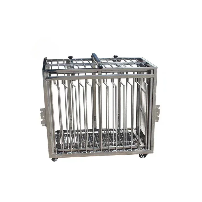 EUR VET Hot Selling Veterinary Equipment Stainless Steel Carriers For Dogs And Veterinary Clinical Animal Injection Cage