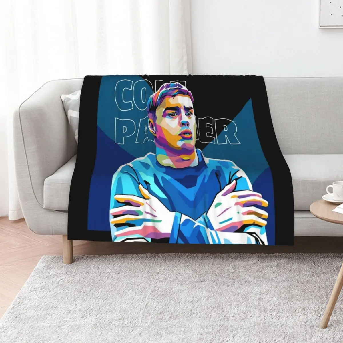 

Cole Palmer in WPAP Style Throw Blanket Sofa Quilt Beach warm for winter anime Blankets
