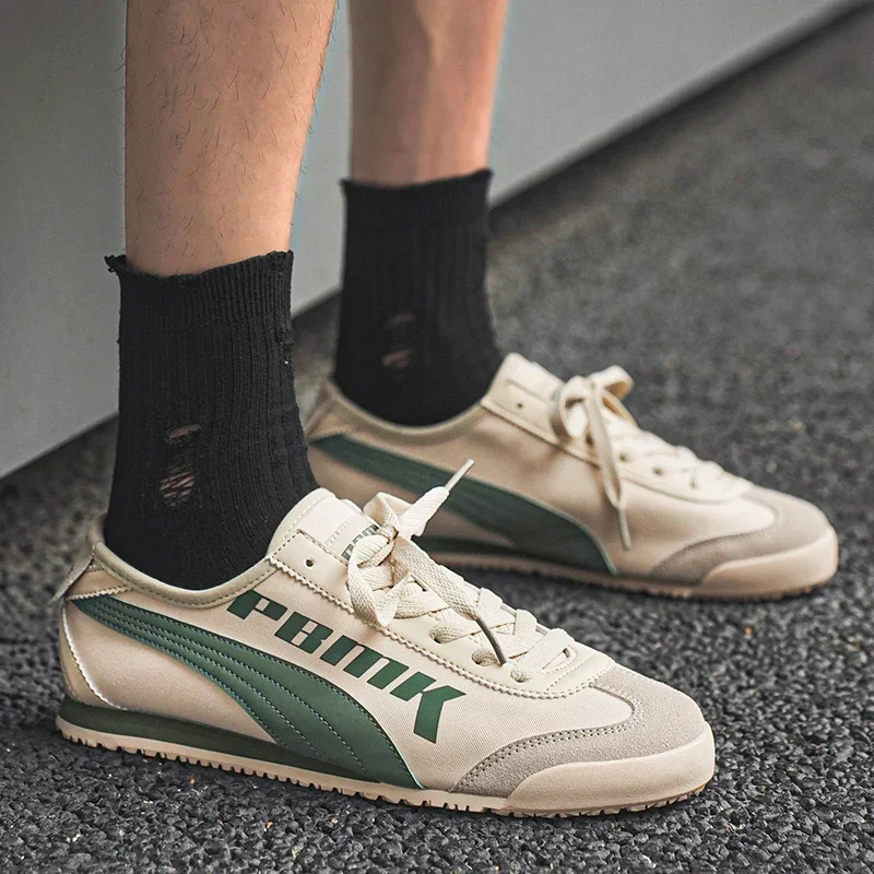 2024 Gump Canvas Shoes Męskie modne buty Oddychające retro codzienne trampki Męskie buty do biegania