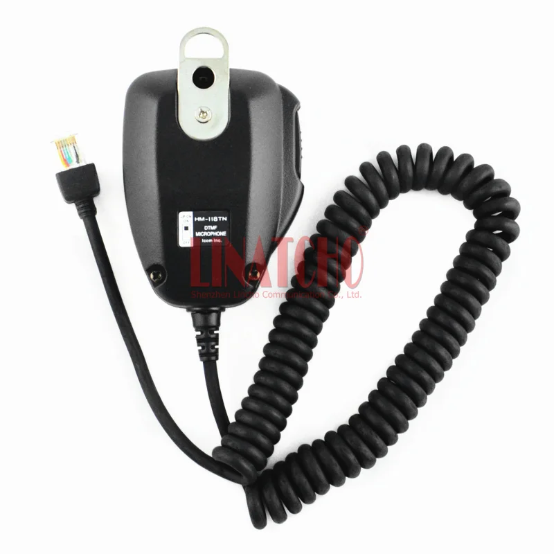 HM-118TN DTMF 8Pin ハンドヘルド外部マイク 車モバイルラジオ用 IC-2720H IC-2725E IC-2200 IC-208H