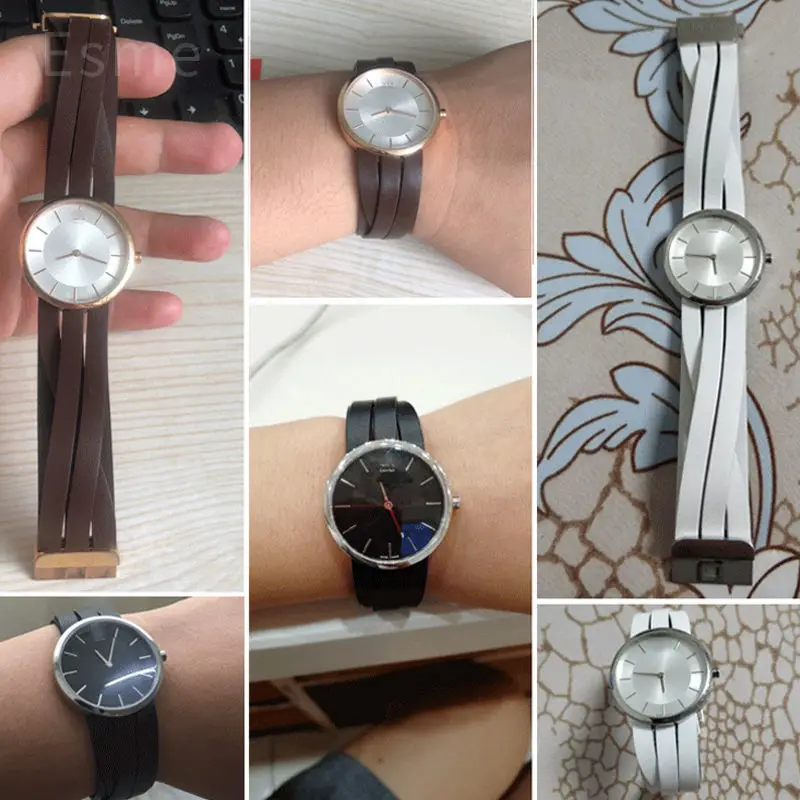 Para ck cinta masculina mulher k2r2s1 k2r2s6 k2r2m1k6 k2r2m6g6 macio e confortável arco pulseira de relógio de couro acessórios 20mm