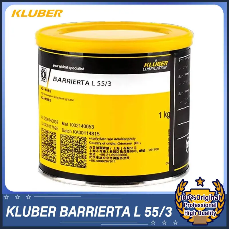 KLUBER BARRIERTA L 55/3 1kg Lubricating grease High temperature long-lasting