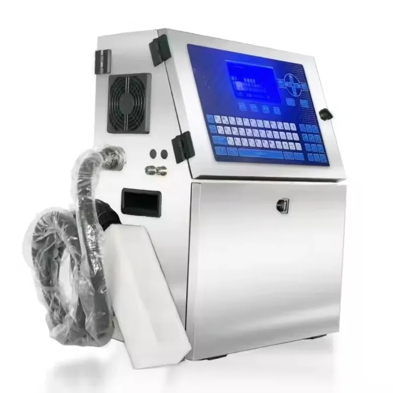 Production Line Inkjet Coder Small Character Inkjet Printer Cij Printer Industrial Expiry Date Batch Dot Matrix Coding Machine