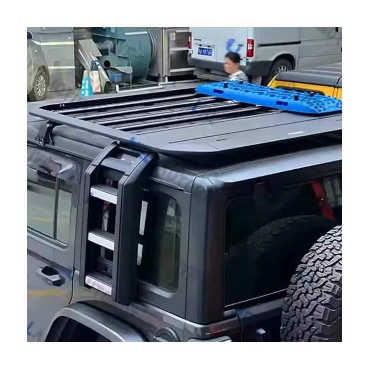 

Aluminum Roof Rack for Wragnler Basket Hard Top Cargo Carrier for Jeep Wrangler JK JL 4 Door 2007-2021custom