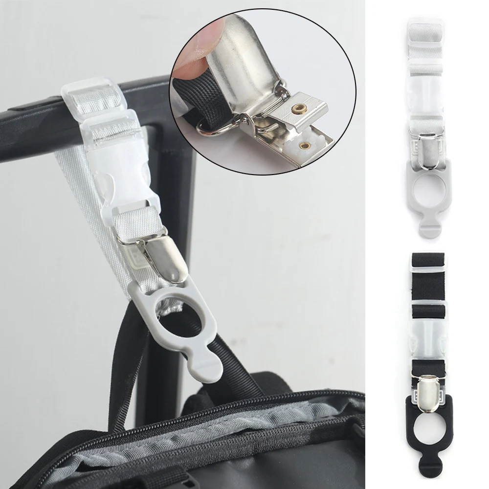 1PC Travel Luggage Fixed Strap Backpack Portable External Strap With Release Buckle Add-A-Bag Luggage Strap Belt Jacket Gripper