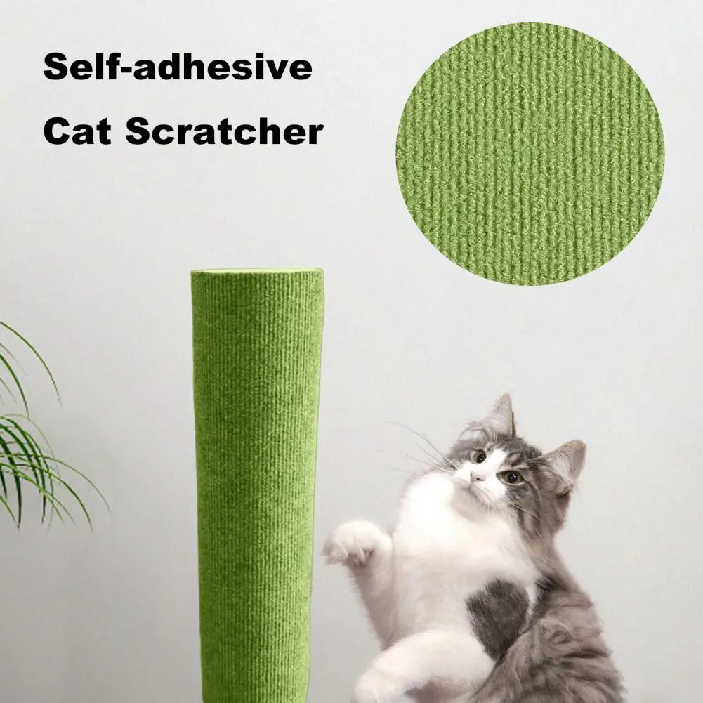 Self-adhesive Cat Scratcher Wall Mounted Cat Scratching Post Climbing Frame with Self-adhesive Stick Pet for Cats for Cat