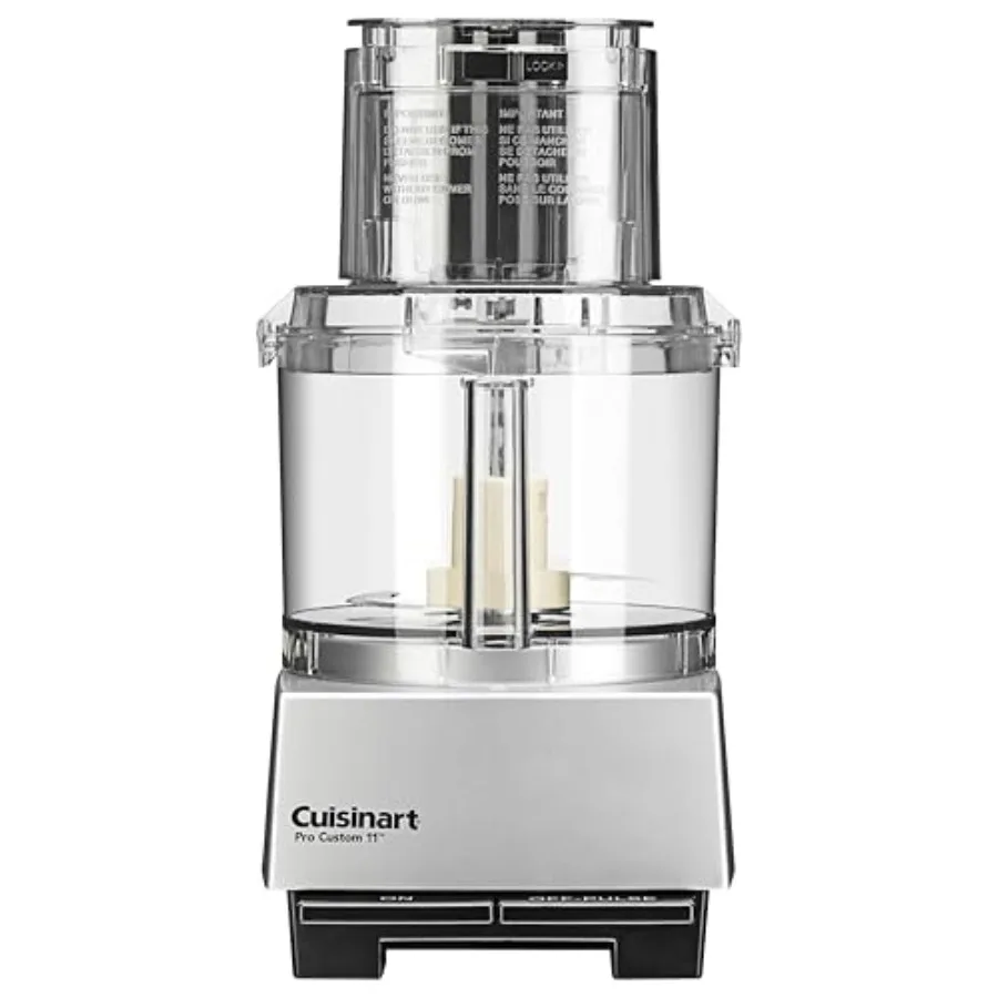 

Food Processor, Dishwasher Safe 11-Cup Food Processor with Slicing Shredding Discs, Pro Custom 11 Stainless Steel Electric Chop
