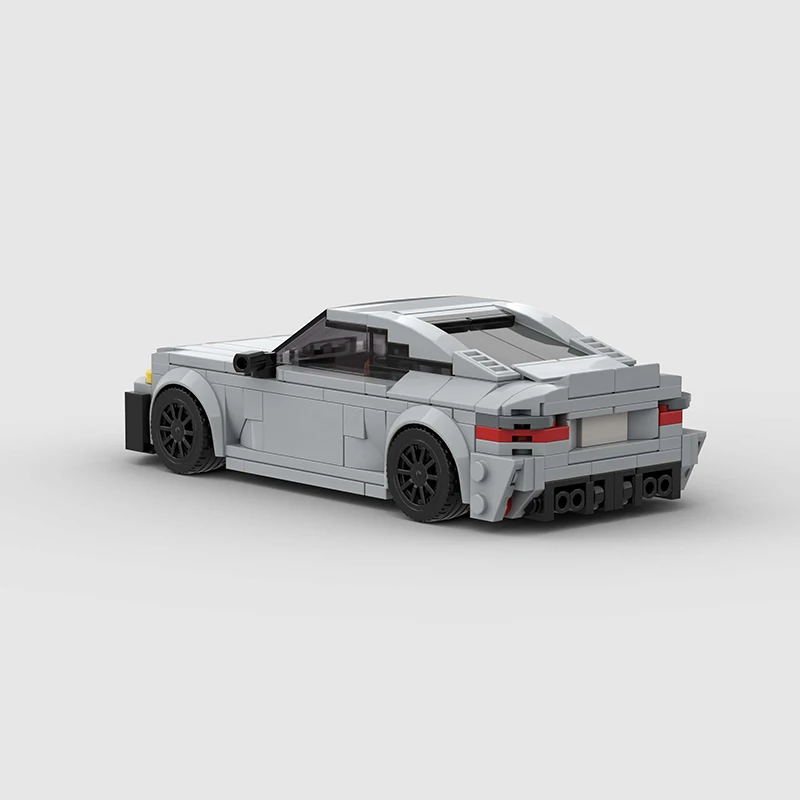 MOC M4 G82 Technische Supercar Raceauto Klassieke Stad Bouwstenen Voertuig Racing Model Bricks Speelgoed Jongens