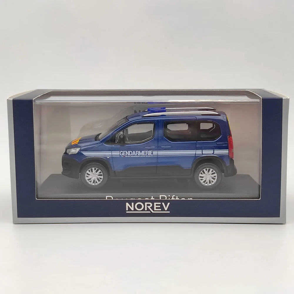 

Norev 1/43 Rifter Gendarmerie Diecast Models Car Christmas Gift Collection Toys Blue