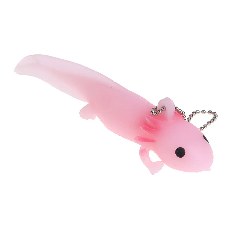 SLIACETE Axolotl Ketting voor dames, 925 sterling zilver, rozenkwarts, maansteen, geboortesteen en axolotl hanger, zilveren axolotl halsketting, cadeau voor Axolotlliefhebbers, Sterling zilver, Robijn