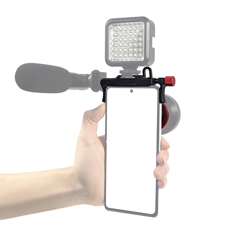 Universal สมาร์ทโฟนคลิปต่อขยายด้านบนรองเท้าเย็นสําหรับ iPhone 16 15 สําหรับ Samsung สําหรับ Huawei สําหรับ Xiaomi 37/17 มม.อะแดปเตอร์กรอง