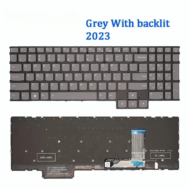 New Original laptop keyboard for Lenovo G5000 aph8 Legion LOQ 15aph8 y7000p r7000p irh8 2023