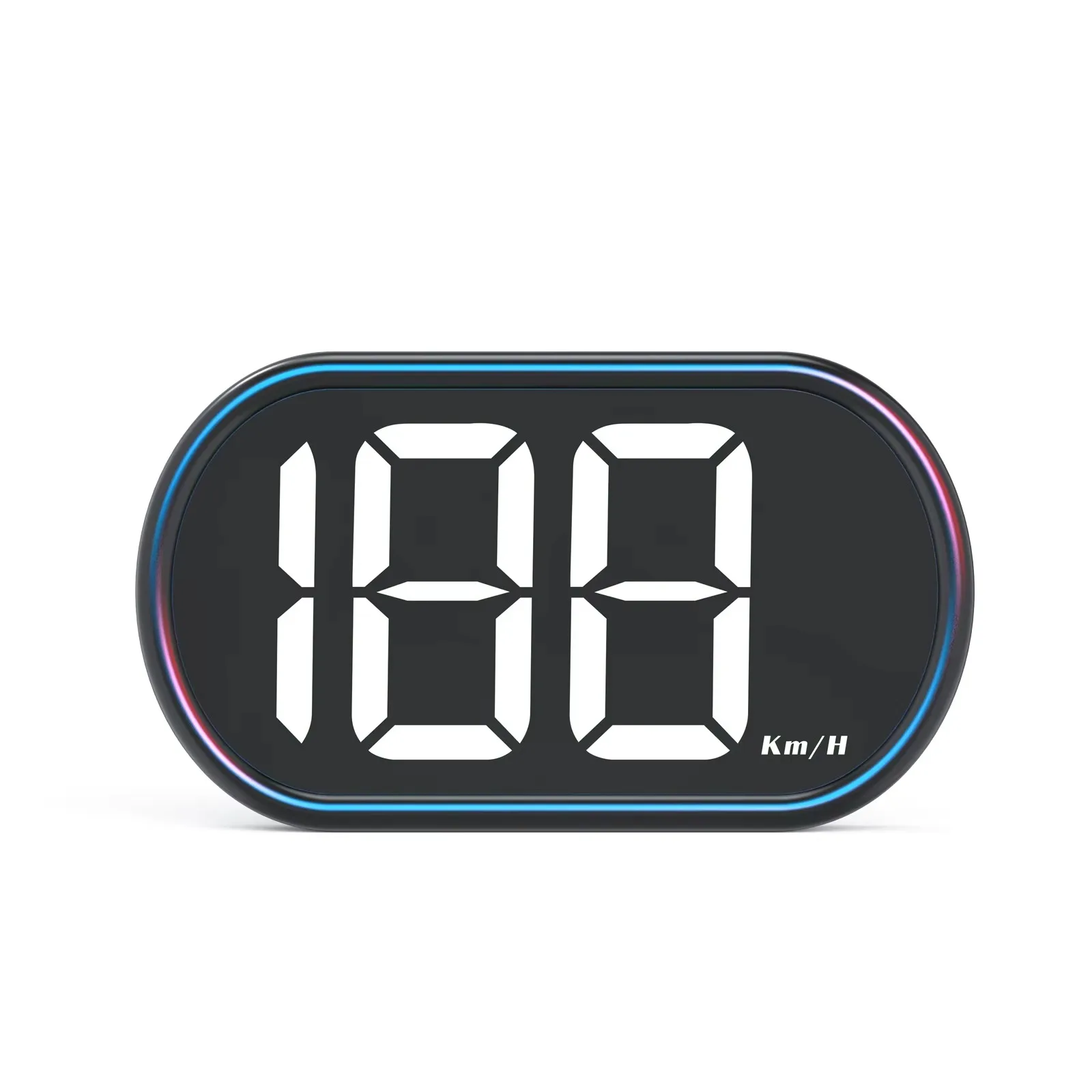 Auto-HUD-Head-Up-Display, universelles GPS-Geschwindigkeitsdisplay für Autos, hochauflösende, automatische, lichtempfindliche Head-Up-Kamera, Geschwindigkeitsanzeige X2