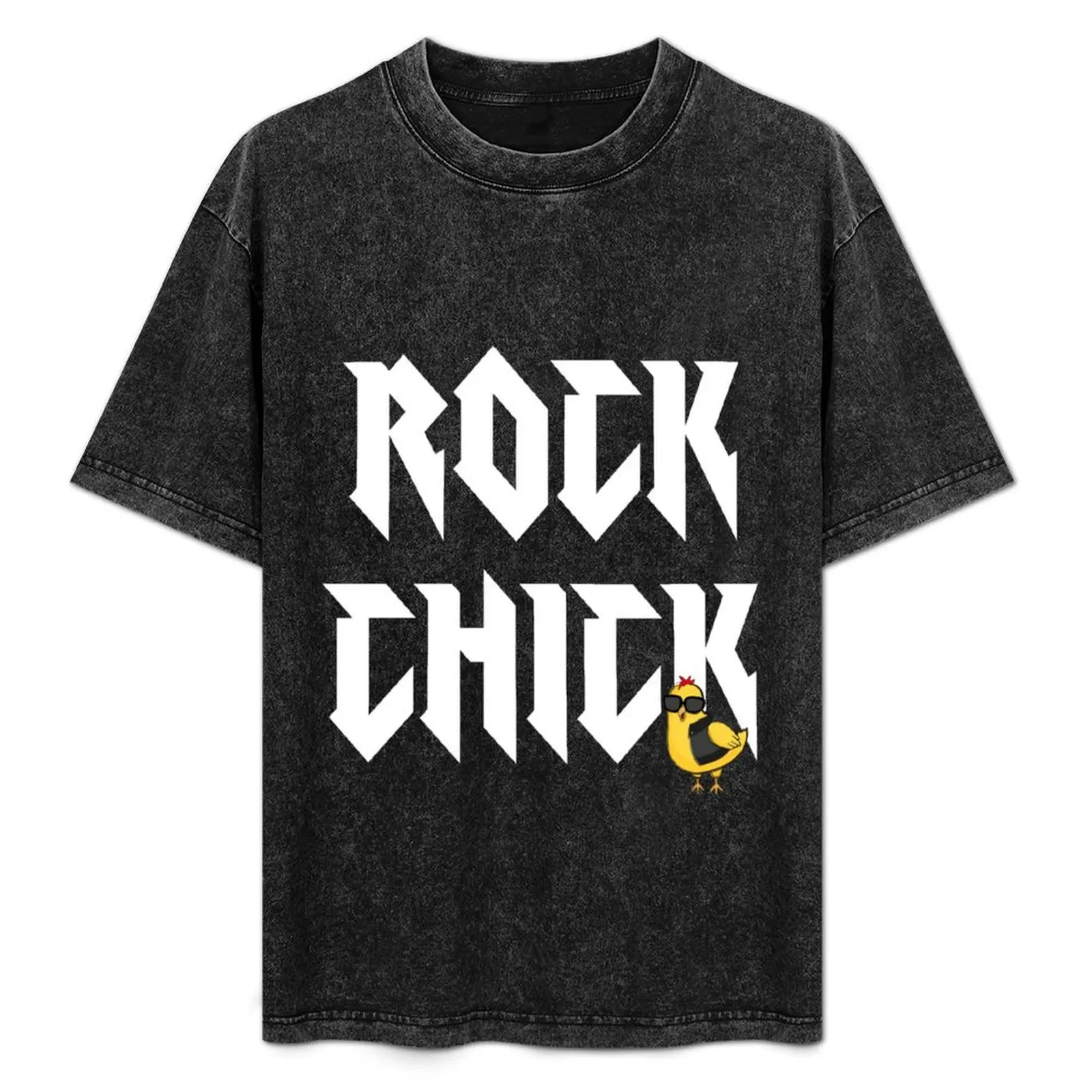 

Rock Chick T-Shirt Plus Size Basic Short Sleeve Top