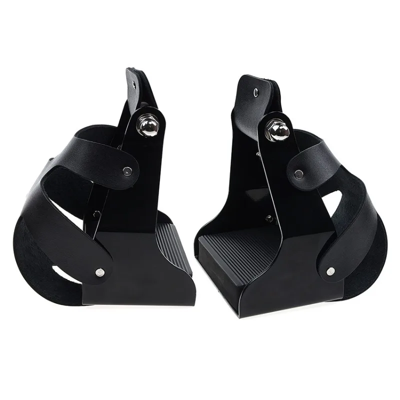 Suitable For Western Saddle, Cast Aluminum Safety Stirrups With Protective Guard Anti-slip Footrest