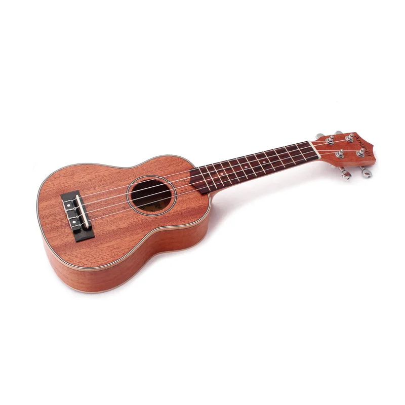 Andoer 21-inch Ukulele Acoustic Ukulele Mahogany Aquila Strings Rosewood Fretboard and Bridge Ukulele for Beginner Students