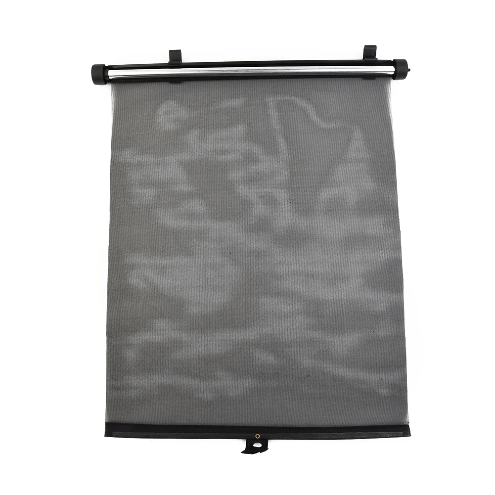 

Baby Car Roller Shades Black Cover Privacy Protection Retractable Roll Shield Side Window Suitable For All Cars Visor 40*60cm