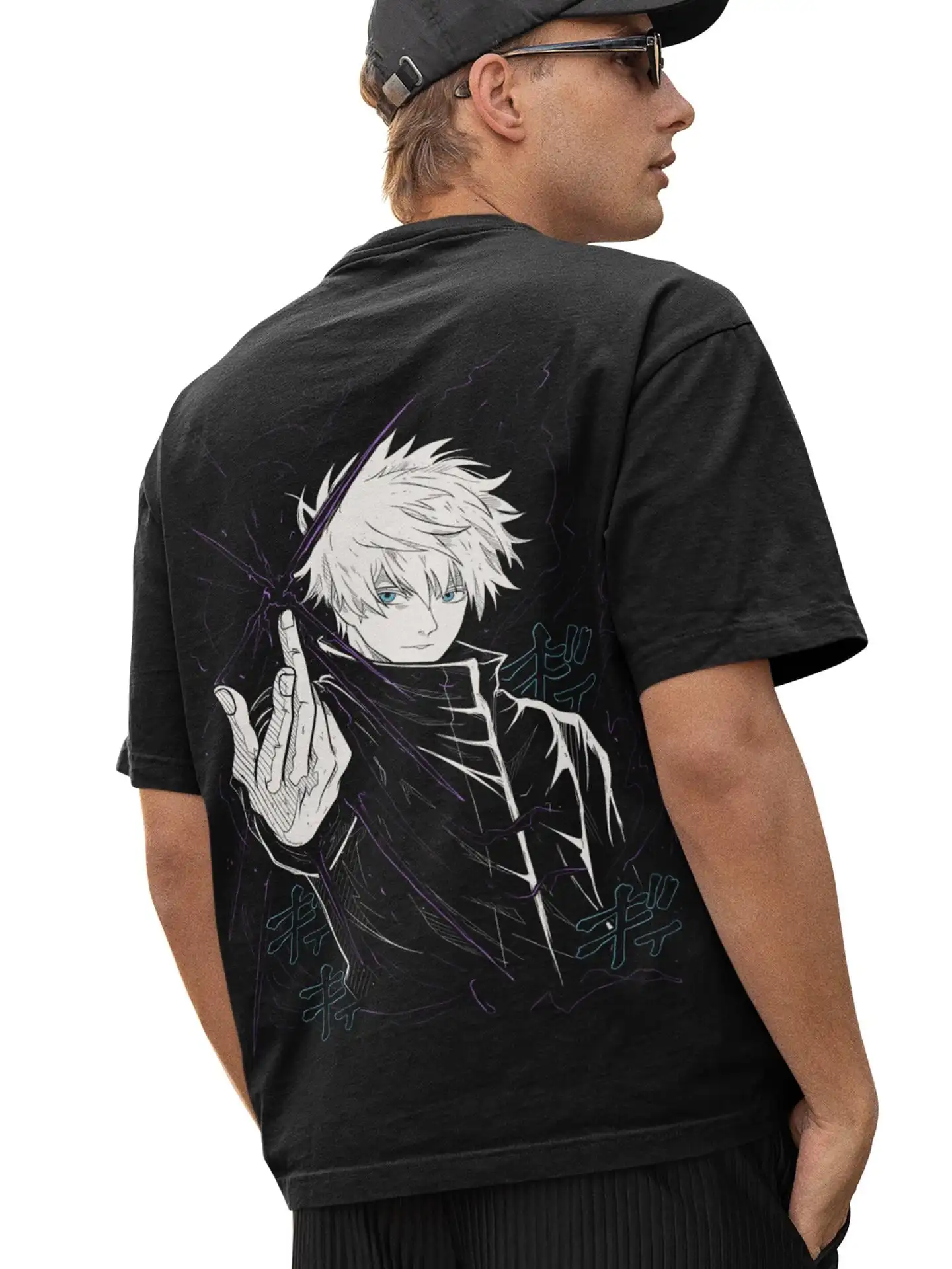 SORCERER VI Unisex Vintage Anime  T-Shirt, Japanese Manga Graphic Anime Tee