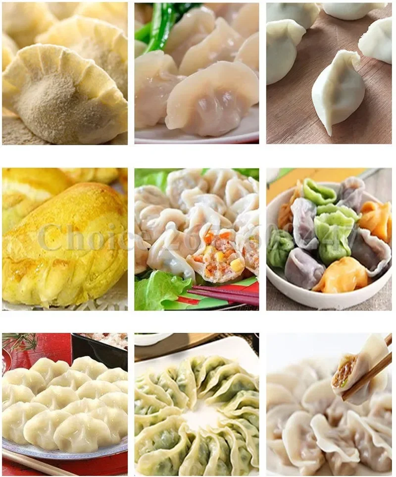 Automatic Stainless Steel Chinese Dumpling Jiaozi Making Machine Empanada Gyoza Samosa Maker