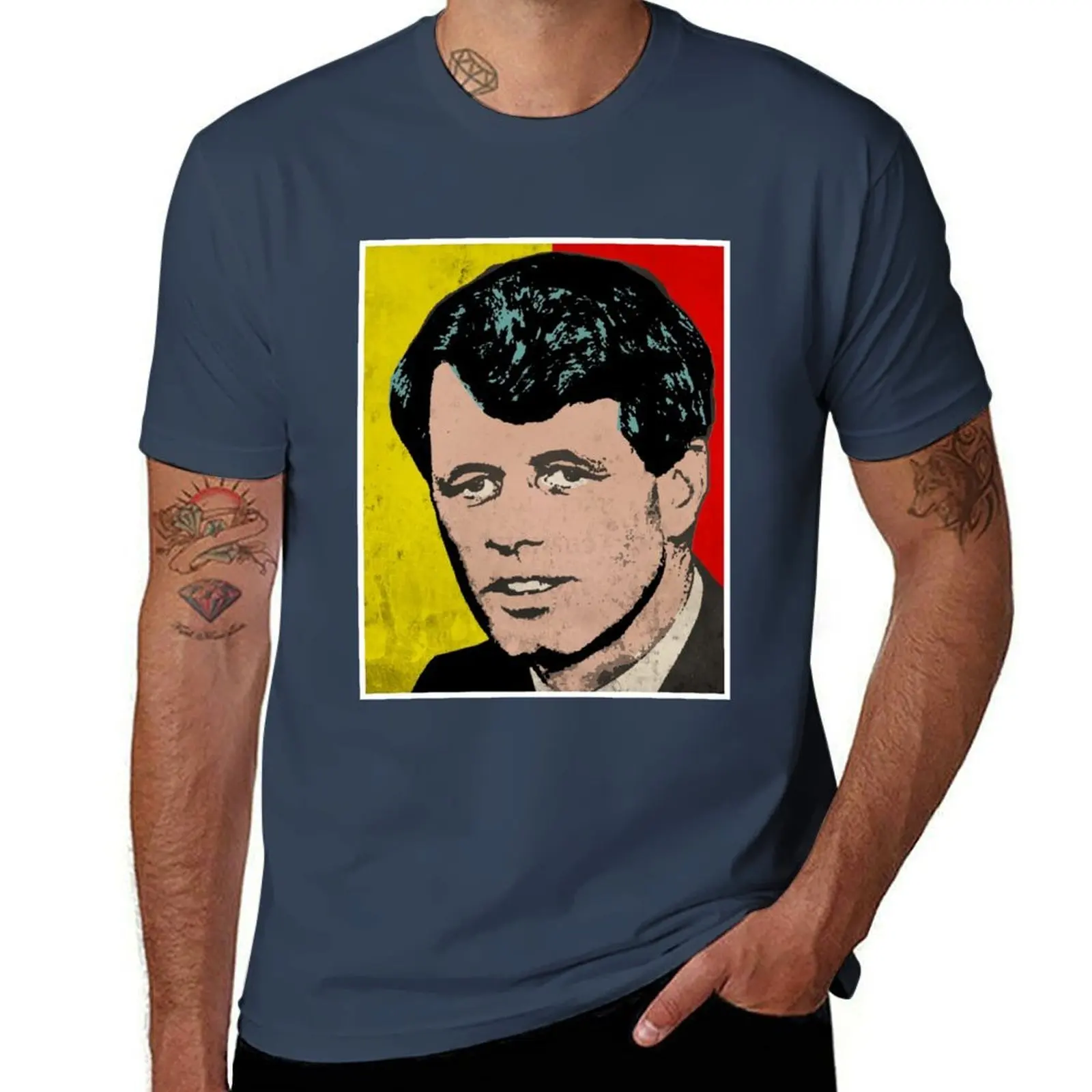 

RFK T-Shirt Soft Casual Short Sleeve Cotton Tee