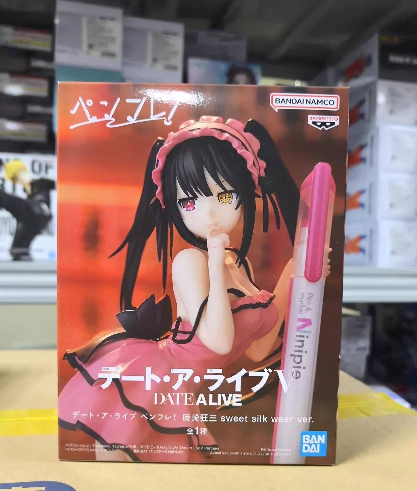 Disponibile BANDAI Data a Live Kurumi Tokizaki Sweet Silk Wear ver. Regali di giocattoli per action figure anime da 13 cm