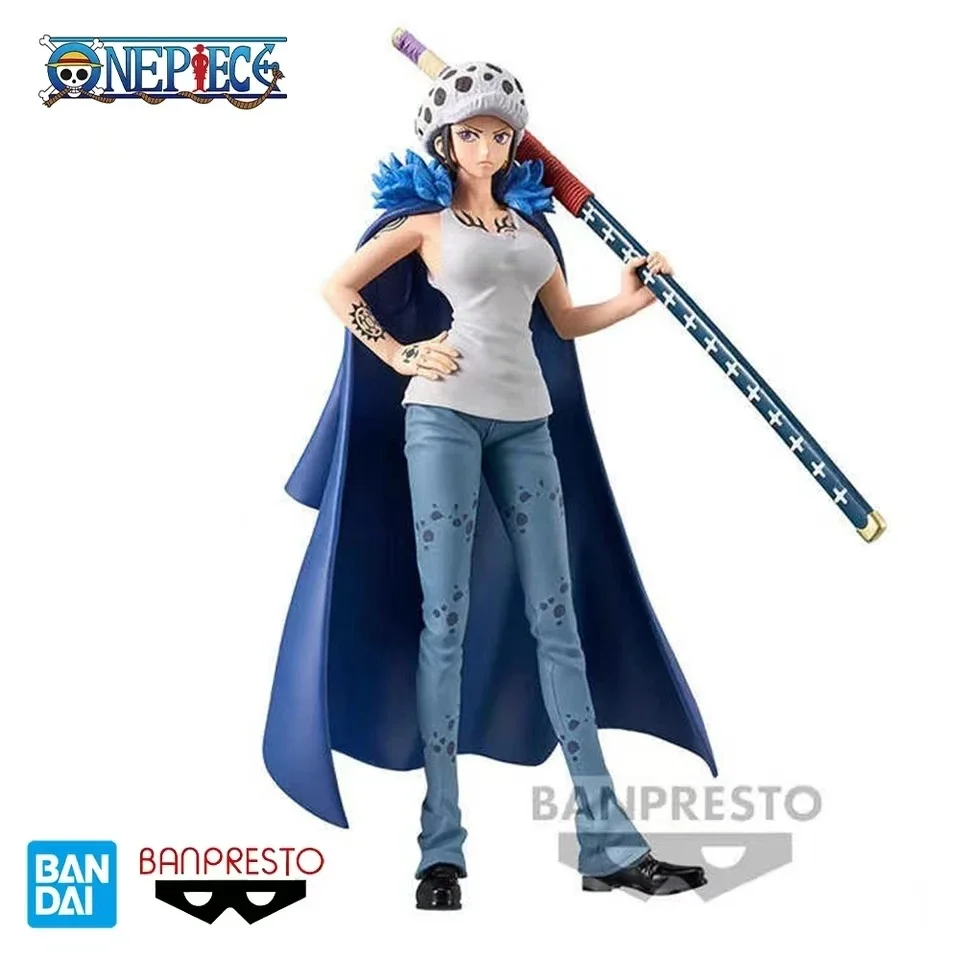 Original Genuine Banpresto One Piece 18cm Trafalgar Law Action Figures PVC Model Collection Ornament Toys Gifts In stock